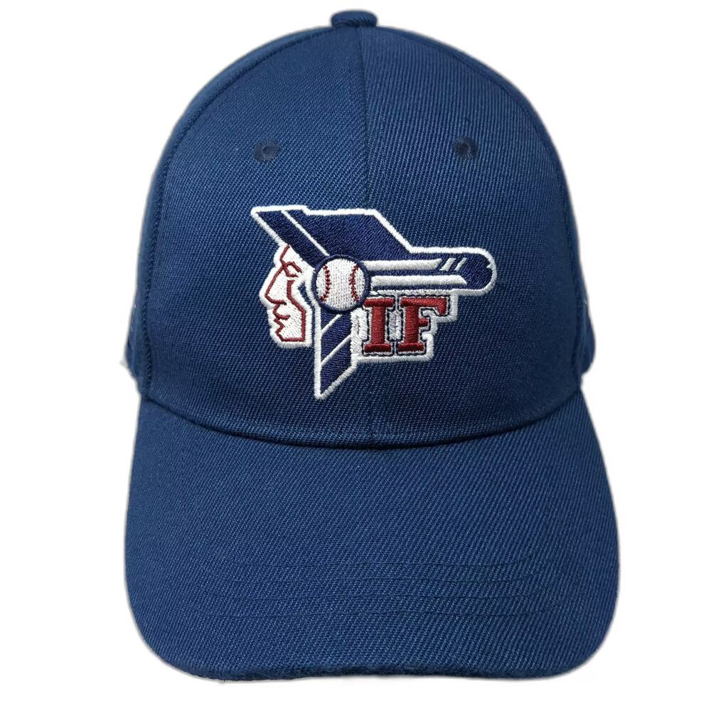 BWM Global Baseball Cap Blue White Strapback OS Hat Idaho Heart Institute